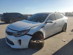 Salvage cars for sale from Copart New Orleans, LA: 2016 KIA Optima SXL