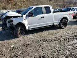 Salvage trucks for sale at Hurricane, WV auction: 2017 Ford F150 Super Cab