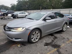 Salvage cars for sale at auction: 2015 Chrysler 200 Limited