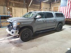 Salvage cars for sale at Rapid City, SD auction: 2020 Toyota Tundra Crewmax Limited