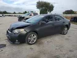 Carros salvage sin ofertas aún a la venta en subasta: 2015 Toyota Corolla ECO