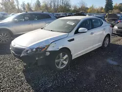 KIA salvage cars for sale: 2015 KIA Optima LX