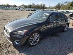 Salvage cars for sale from Copart Cleveland: 2020 Infiniti Q50 Pure