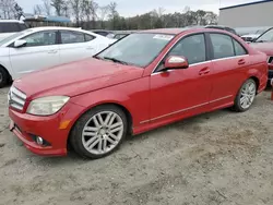 Mercedes-Benz salvage cars for sale: 2009 Mercedes-Benz C 300 4matic