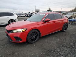 Salvage cars for sale at Eugene, OR auction: 2022 Honda Civic Sport Touring