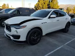 Salvage cars for sale at Rancho Cucamonga, CA auction: 2018 Maserati Levante