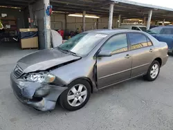 Salvage cars for sale at Fresno, CA auction: 2006 Toyota Corolla CE