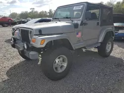 2001 Jeep Wrangler / TJ Sport en venta en Riverview, FL