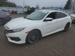 Salvage cars for sale from Copart Bowmanville, ON: 2018 Honda Civic EX