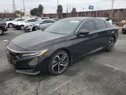 2021 Honda Accord Sport en venta en Wilmington, CA