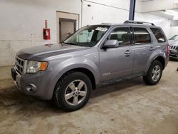 Ford Vehiculos salvage en venta: 2008 Ford Escape Limited