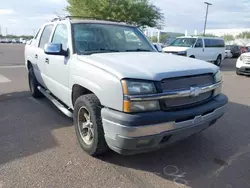 Salvage trucks for sale at Phoenix, AZ auction: 2005 Chevrolet Avalanche C1500