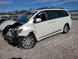 Salvage cars for sale at Lawrenceburg, KY auction: 2017 Toyota Sienna XLE