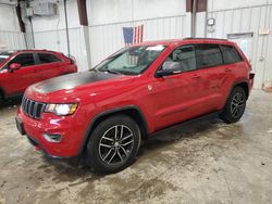 Jeep salvage cars for sale: 2017 Jeep Grand Cherokee Trailhawk