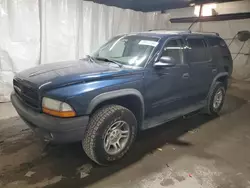 Dodge salvage cars for sale: 2003 Dodge Durango Sport