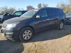 Chevrolet salvage cars for sale: 2015 Chevrolet Traverse LS