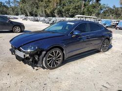 Salvage cars for sale at Ocala, FL auction: 2021 Hyundai Sonata Limited