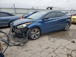 Salvage cars for sale at Dyer, IN auction: 2016 Hyundai Elantra SE