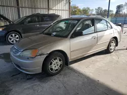 Salvage cars for sale at Cartersville, GA auction: 2002 Honda Civic LX