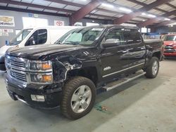 Salvage trucks for sale at East Granby, CT auction: 2014 Chevrolet Silverado K1500 High Country