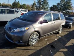 2015 Toyota Sienna XLE en venta en Denver, CO