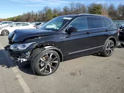 Volkswagen salvage cars for sale: 2024 Volkswagen Tiguan SEL R-LINE Black