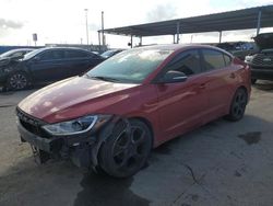 Salvage cars for sale at Anthony, TX auction: 2018 Hyundai Elantra SEL