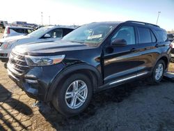 Salvage cars for sale from Copart Woodhaven, MI: 2023 Ford Explorer XLT