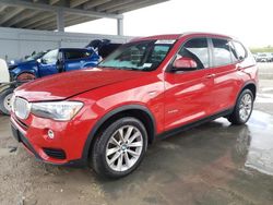 Salvage cars for sale from Copart West Palm Beach, FL: 2017 BMW X3 XDRIVE28I