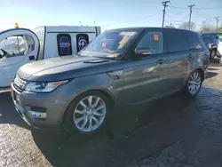 Land Rover salvage cars for sale: 2017 Land Rover Range Rover Sport HSE