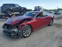 Vehiculos salvage en venta de Copart West Palm Beach, FL: 2019 Lexus LS 500 Base