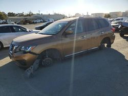 Salvage cars for sale at Martinez, CA auction: 2017 Nissan Pathfinder S