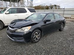 Vehiculos salvage en venta de Copart Spartanburg, SC: 2016 Honda Accord LX