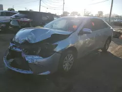 Salvage cars for sale at Chicago Heights, IL auction: 2015 Toyota Camry LE