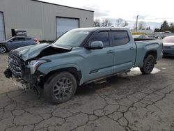 Vehiculos salvage en venta de Copart Woodburn, OR: 2024 Toyota Tundra Crewmax Platinum