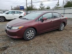 Honda Civic Vehiculos salvage en venta: 2012 Honda Civic LX