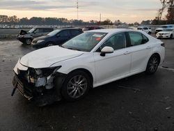 Salvage cars for sale at Dunn, NC auction: 2021 Toyota Camry LE