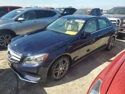 Mercedes-Benz e-Class salvage cars for sale: 2014 Mercedes-Benz E 350 4matic