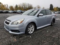 Salvage cars for sale at Portland, OR auction: 2013 Subaru Legacy 2.5I Premium