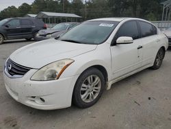 Salvage cars for sale at Savannah, GA auction: 2010 Nissan Altima Base