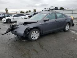 Salvage cars for sale at Martinez, CA auction: 2009 Toyota Camry Hybrid