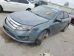 Salvage cars for sale at Kansas City, KS auction: 2012 Ford Fusion SE