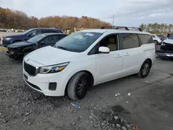 KIA salvage cars for sale: 2017 KIA Sedona LX