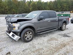 Salvage cars for sale at Gainesville, GA auction: 2016 Ford F150 Supercrew