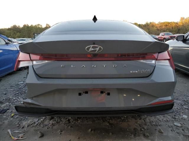 2021 Hyundai Elantra Blue