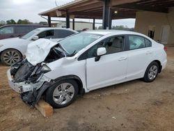 Salvage cars for sale at Tanner, AL auction: 2013 Honda Civic LX