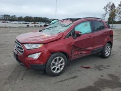 Salvage cars for sale at Dunn, NC auction: 2018 Ford Ecosport SE