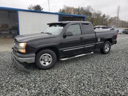 Salvage cars for sale at Mebane, NC auction: 2004 Chevrolet Silverado C1500