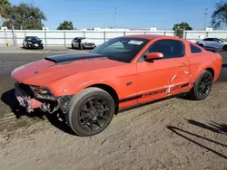 Salvage cars for sale at San Diego, CA auction: 2010 Ford Mustang GT