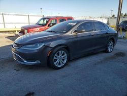 Chrysler salvage cars for sale: 2015 Chrysler 200 Limited